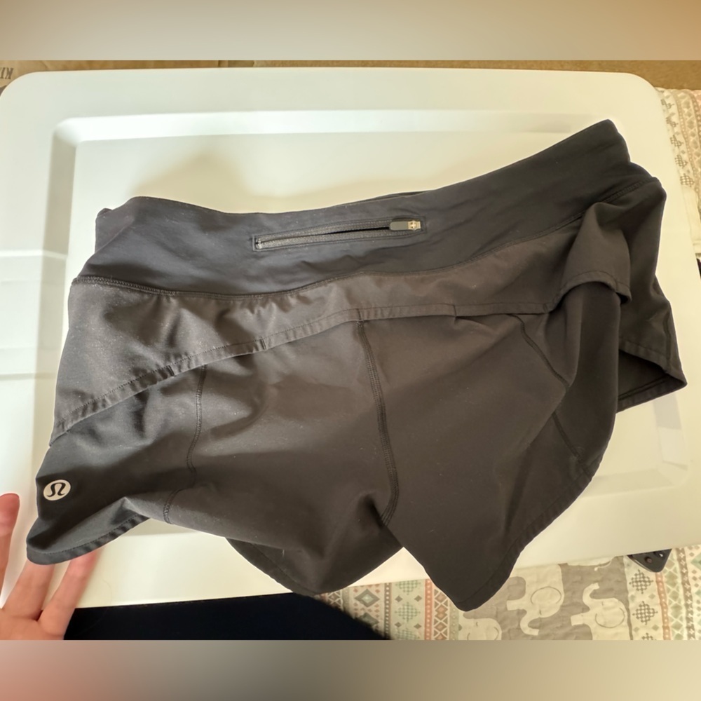 Lululemon Athletica Black Performance Shorts - Picture 2 of 6